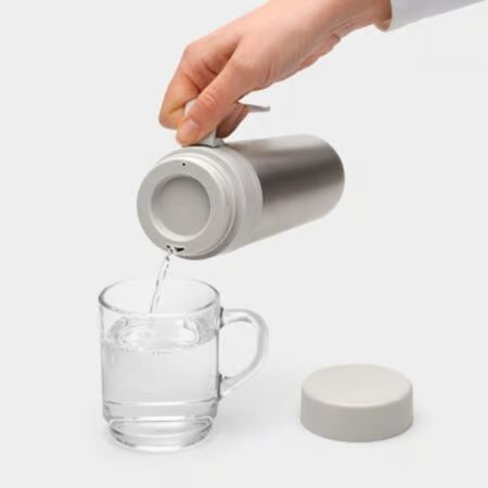 Brabantia Make & Take Insulated Flask 0.5L Light Grey - Image 2