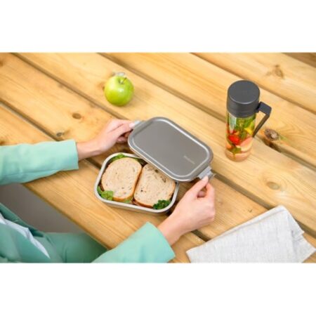 Brabantia Make & Take Lunch B0x, Medium MattSteel - Image 2