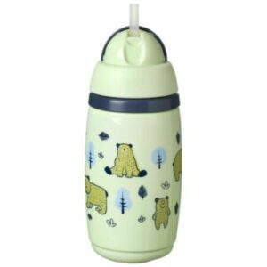 Tommee Tippee SuperStar Insulated No-Leak Straw Drinking Bottle 266 ML +12M