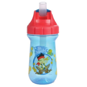 Disney JAKE 10 oz Flip-top Straw Cup