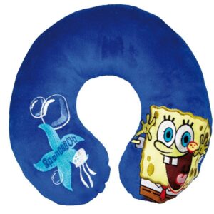 Kaufmann Sponge Bob Neck Pillow Blue