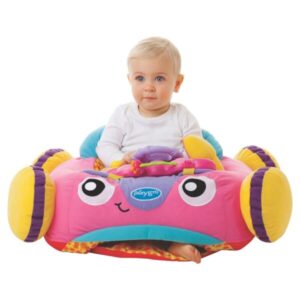 Playgro Music and Lights Comfy Car +6 Months Pink
