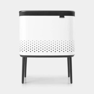 Brabantia Bo Laundry Bin,60lt White